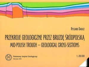Przekroje geologiczne przez bruzdę śródpolską 1:200 000