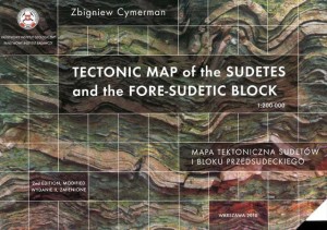 Mapa tektoniczna Sudetów i bloku przedsudeckiego w skali 1:200 000  wyd.2 - (zmienione)