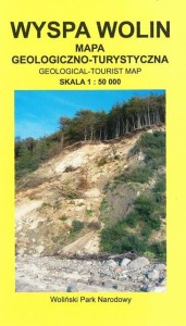 Wyspa Wolin - mapa geologiczno-turystyczna w skali 1:50 000